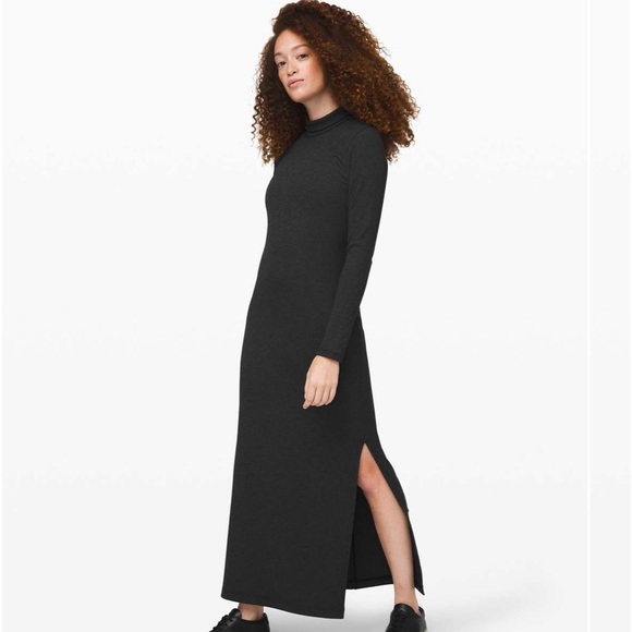 lululemon athletica Dresses & Skirts - Lululemon Kitsilano Turtleneck Rib Dress